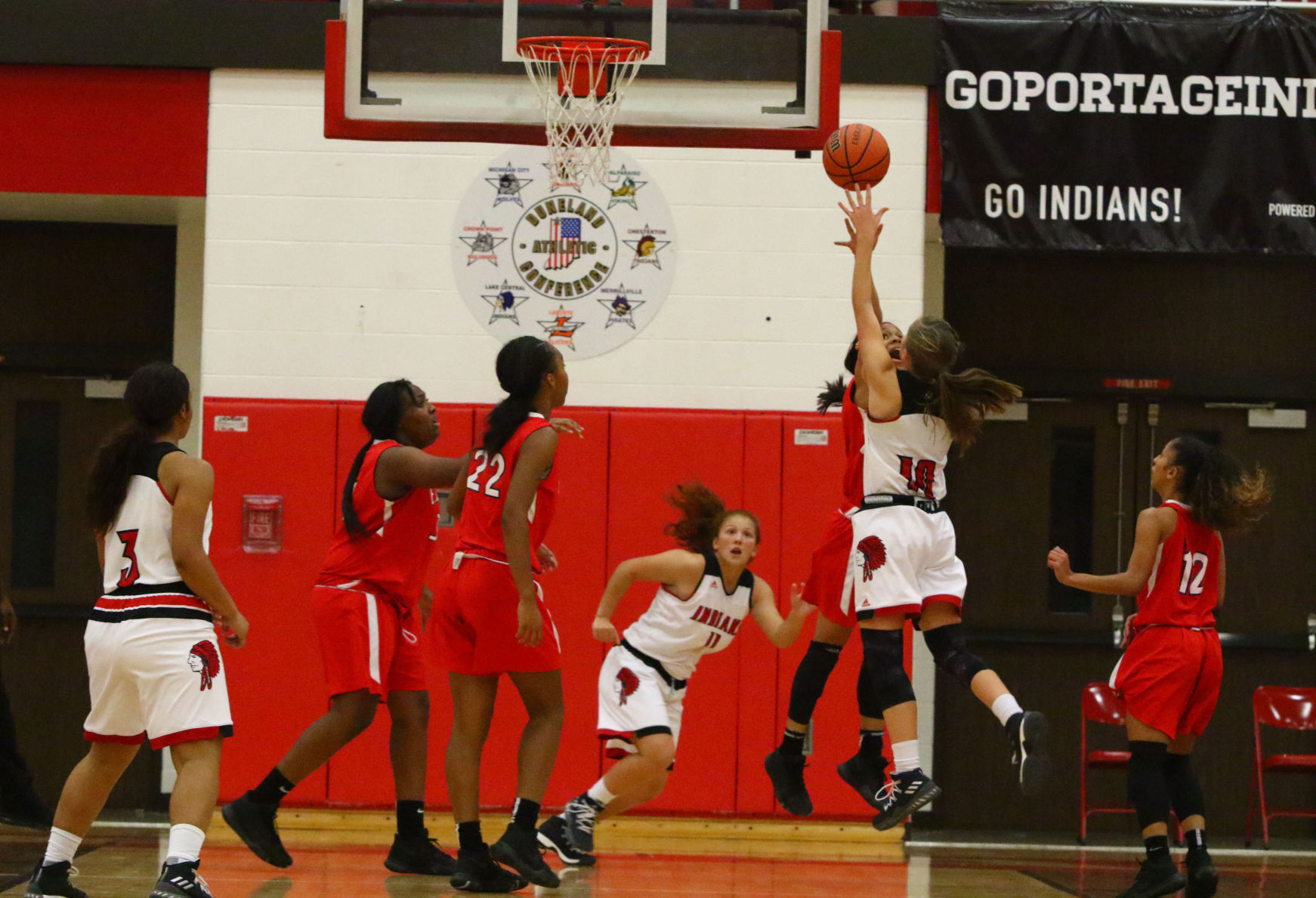 Gallery: E.C. Central at Portage girls basketball
